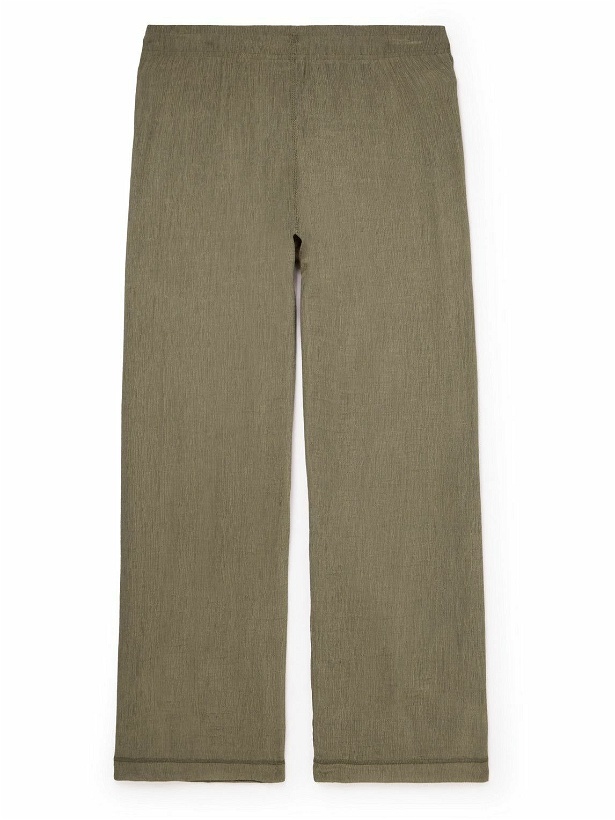 Photo: Our Legacy - Reduced Straight-Leg Crepon Trousers - Neutrals