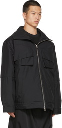 JERIH Black Padded Parka