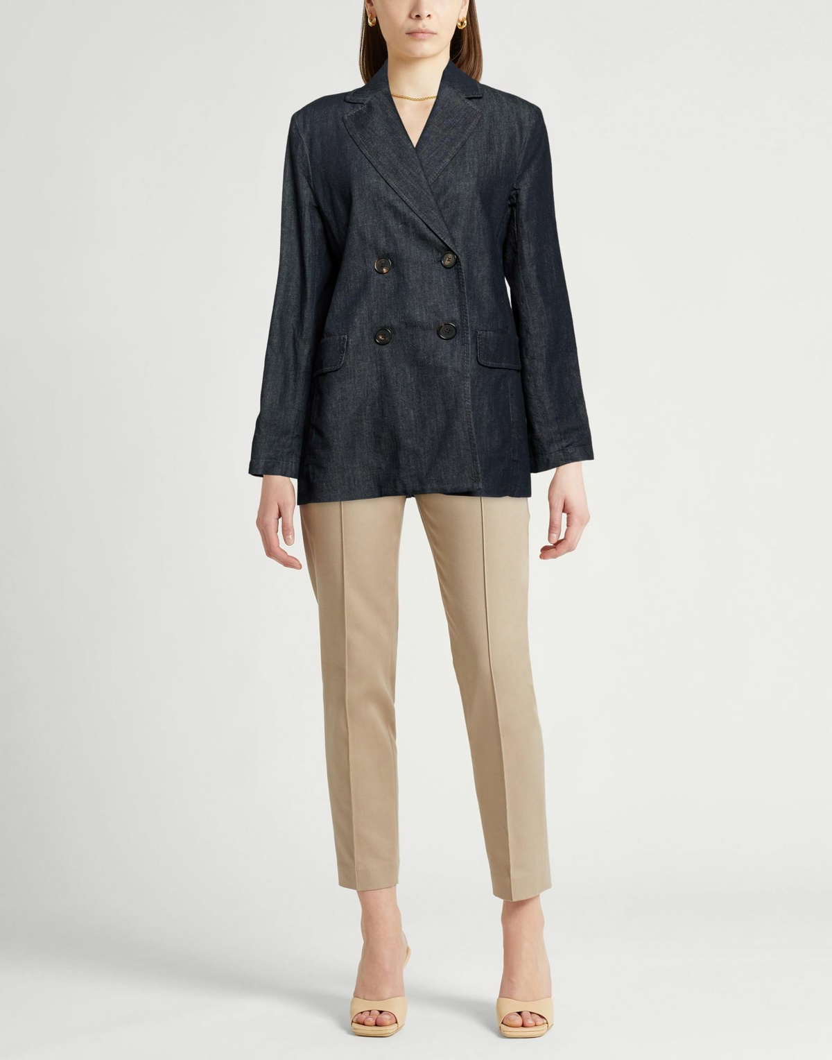 's Max Mara Womens Blazer in Blue