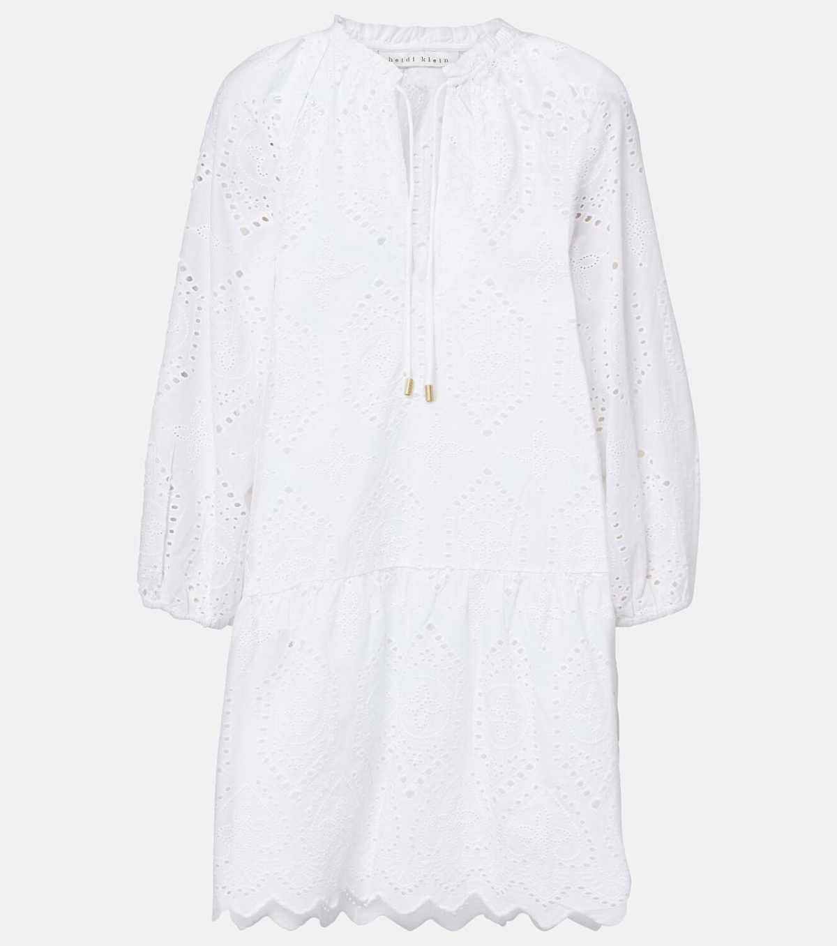 Heidi Klein Rhode Island broderie anglaise minidress