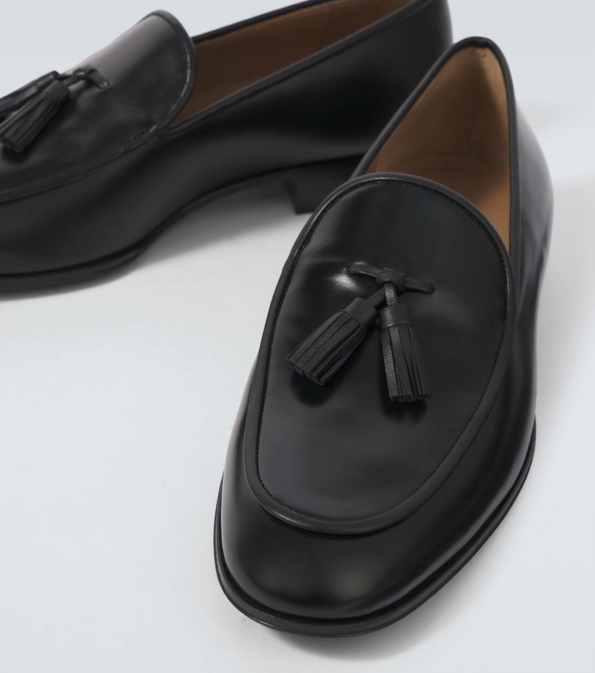 Gianvito Rossi Julio leather loafers
