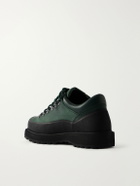 Diemme - Cornaro Gomma Rubber-Trimmed Waxed-Leather Hiking Boots - Green