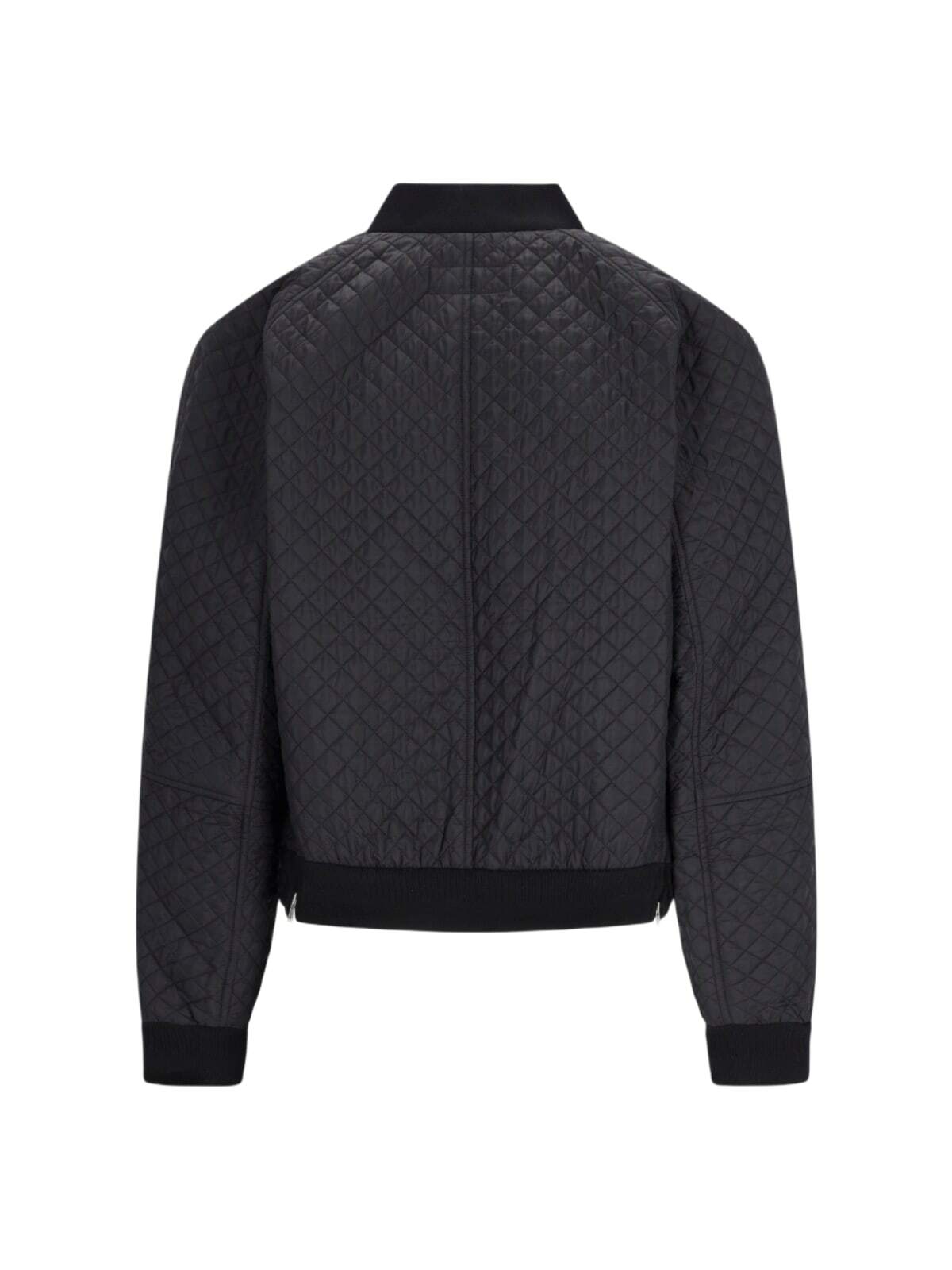 Random Identities Quilted Jacket