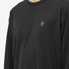 WTAPS Men's Long Sleeve All 03 Crest T-Shirt in Black