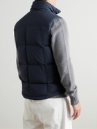 Valstar - Oliver Quilted Shell Down Gilet - Blue