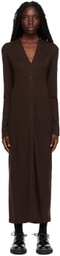Filippa K Brown Juno Midi Dress