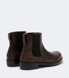 Dries Van Noten Leather Chelsea boots