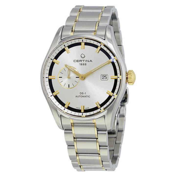 Photo: Certina DS 1 Automatic Silver Dial Mens Watch C0064282203100