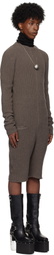 Rick Owens Gray Porterville Headon Jumpsuit