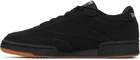 Reebok Classics Black Suede Club C 85 Sneakers