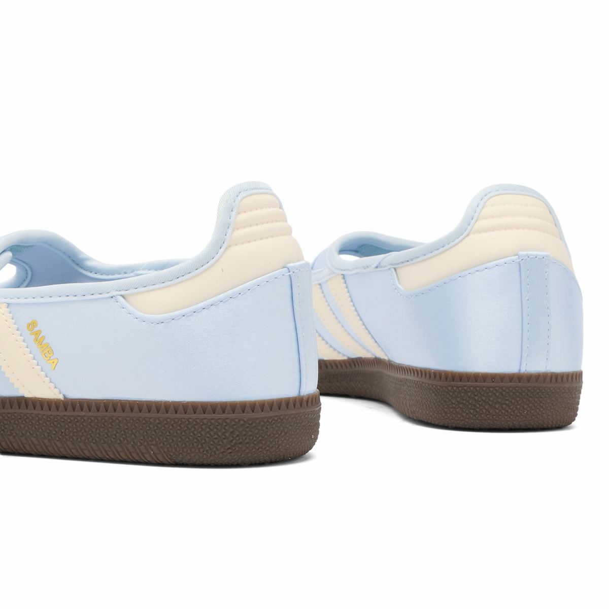Adidas Women's Samba Jane W Sneaker in Crystal Sky/Cream White/Gum