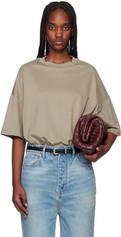 Photo: Fear of God Beige Milano Short Sleeve T-shirt