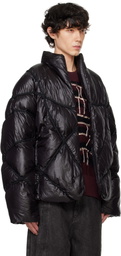 NAMESAKE Black Angler Binded Puffer Jacket