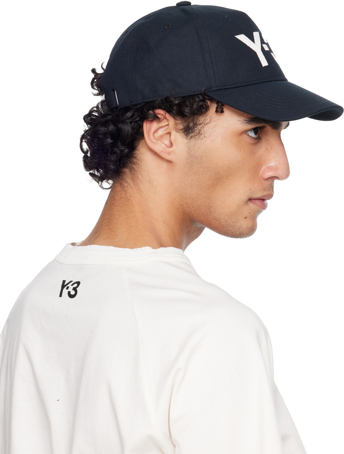 Y-3 Black Classic Logo Cap