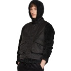 Engineered Garments Black Twill Field Vest