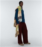 The Elder Statesman - Oasis striped blanket scarf