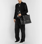 Givenchy - Jaw-Textured Coated-Canvas and Full-Grain Leather Holdall - Men - Black