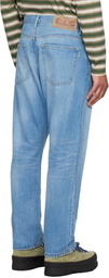 BAPE Blue Shark Loose Fit Jeans
