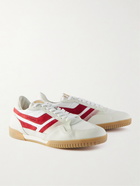 TOM FORD - Jackson Rubber-Trimmed Leather, Suede and Nylon Sneakers - White