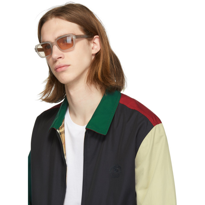 VIU SSENSE Exclusive Grey The Hustler Sunglasses