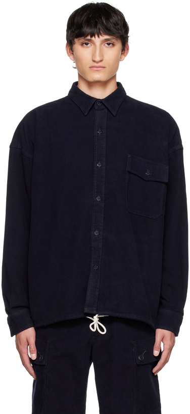 Photo: Nanamica Navy Pocket Jacket