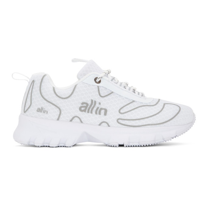 Photo: all in White Tennis Sneakers