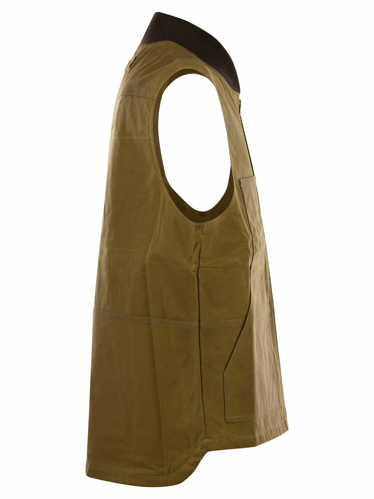 Filson Waxed Cotton Vest - Tincloth