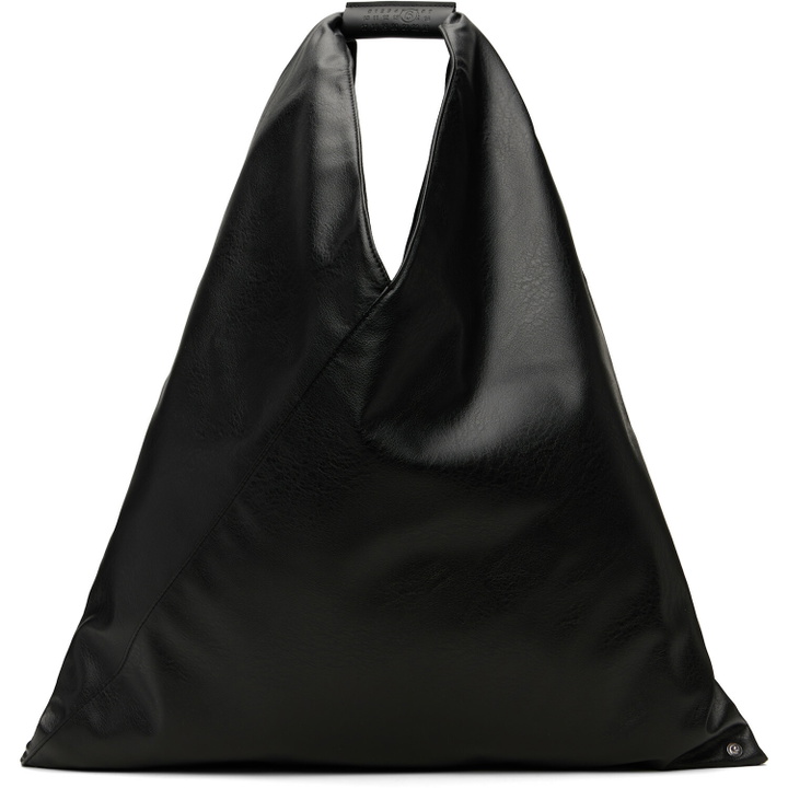 Photo: MM6 Maison Margiela Black Classic Triangle Tote