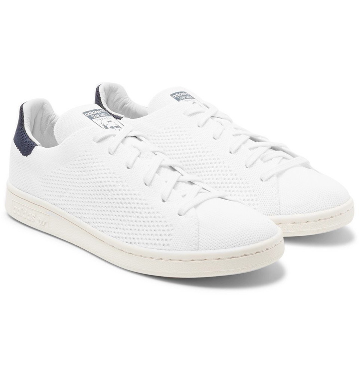 Photo: adidas Originals - Stan Smith Primeknit Sneakers - Men - White