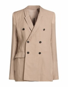 Rick Owens Womens Blazer Light brown