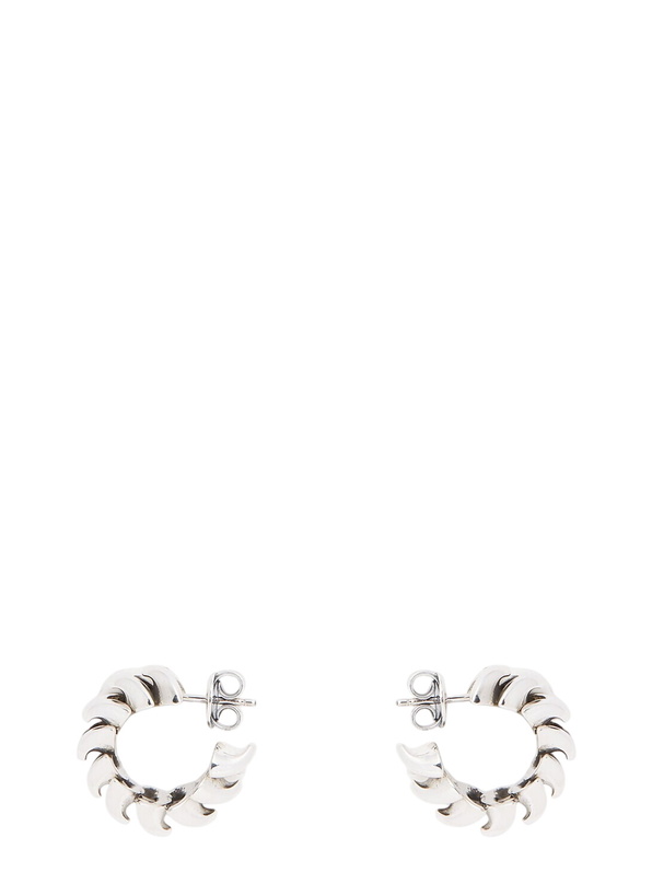 Photo: Bottega Veneta Twisted Hoop Earrings