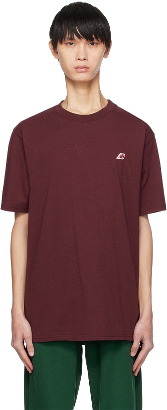 Photo: New Balance Burgundy Made in USA Core T-Shirt