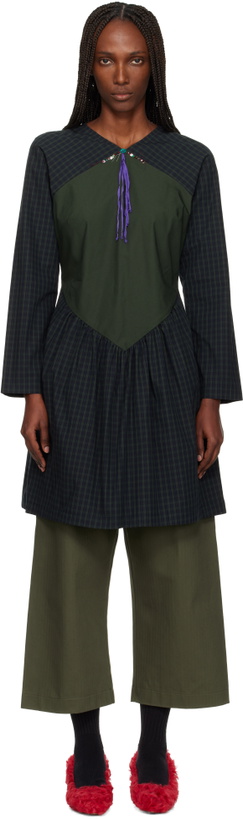 Photo: SC103 Green Scene Minidress