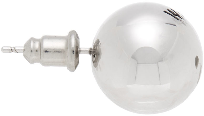 【Portrait Report】WO,MAN Bon Bon Earring Portrait Report Silver & Green Bon Bon Earrings Portrait Report