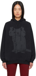 R13 Black Triple Cat Hoodie