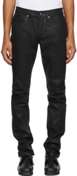 Frame Black Coated 'L'Homme Skinny' Jeans