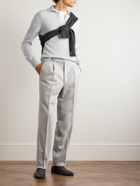 Stòffa - Cashmere Polo Shirt - Gray