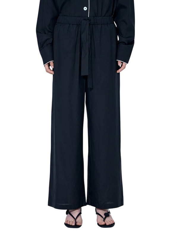 Photo: Toteme Piped Silk Trousers