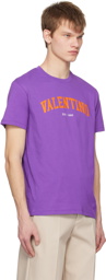 Valentino Purple Print T-Shirt