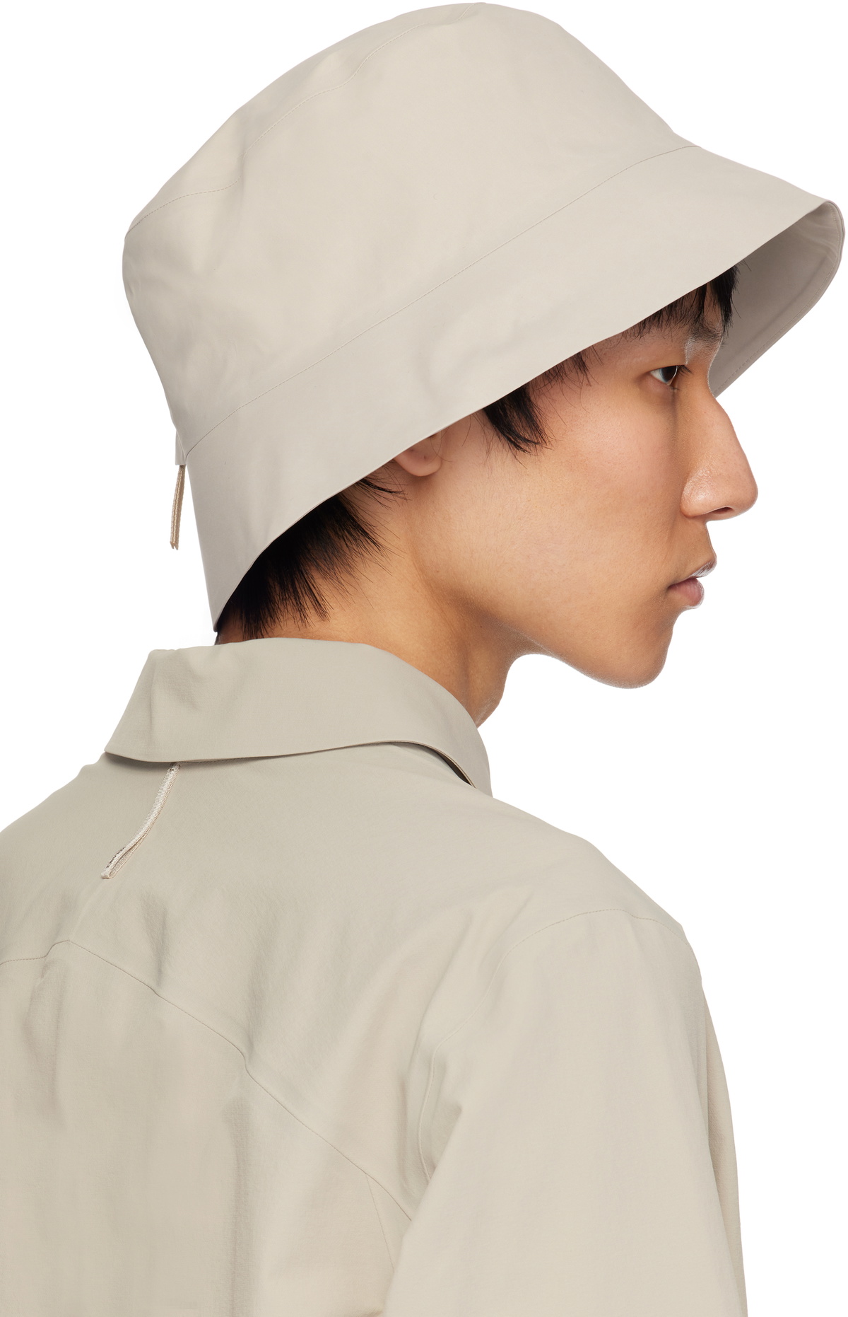Veilance Taupe Waterproof Bucket Hat Arc'teryx Veilance