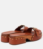 Zimmermann Alight leather mules
