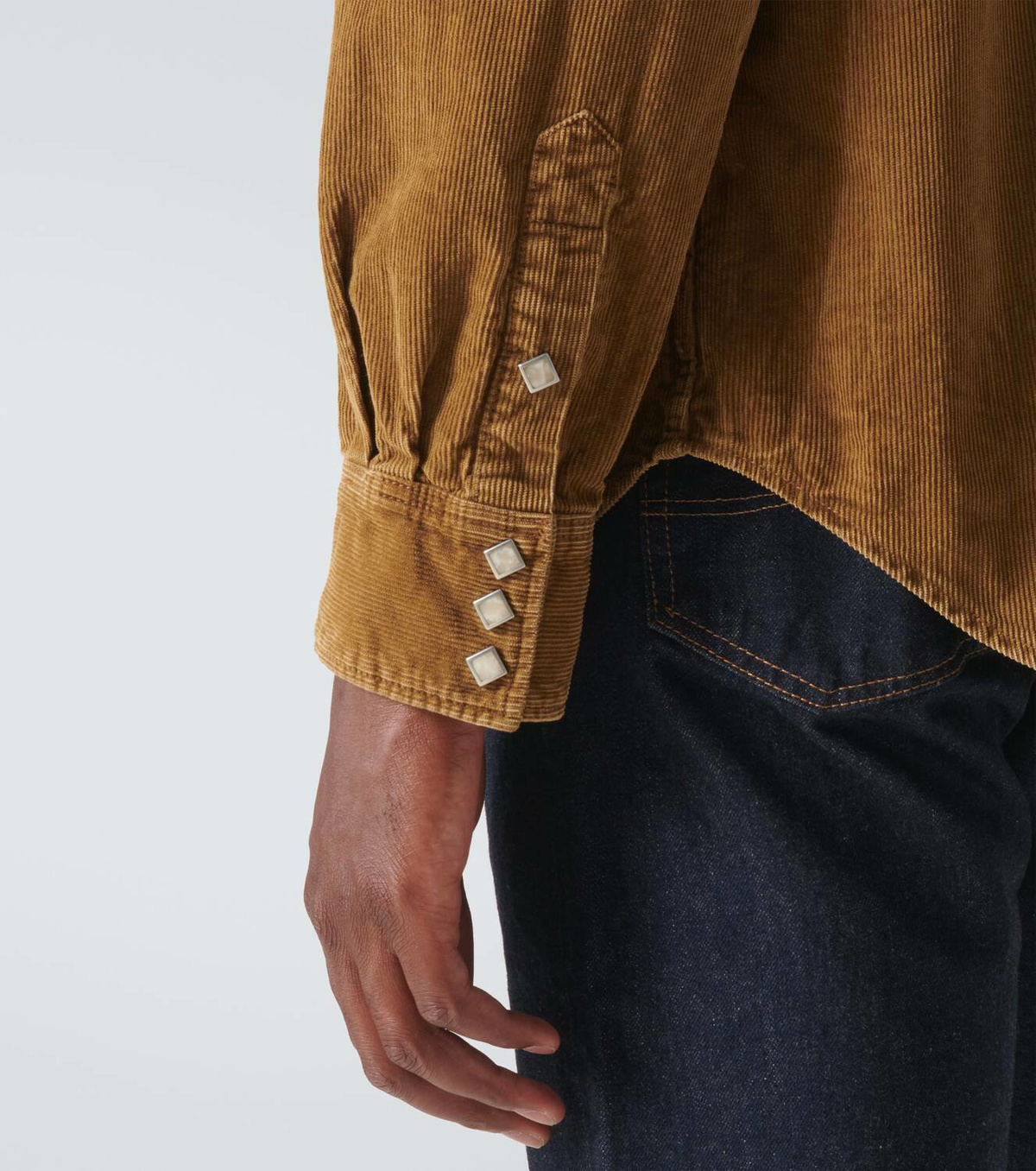 RRL Buffalo West cotton corduroy shirt RRL