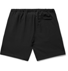 Club Monaco - Stretch-Jersey Drawstring Shorts - Black