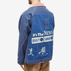 Garbstore Men's Paperclip Apron Jacket in Blue