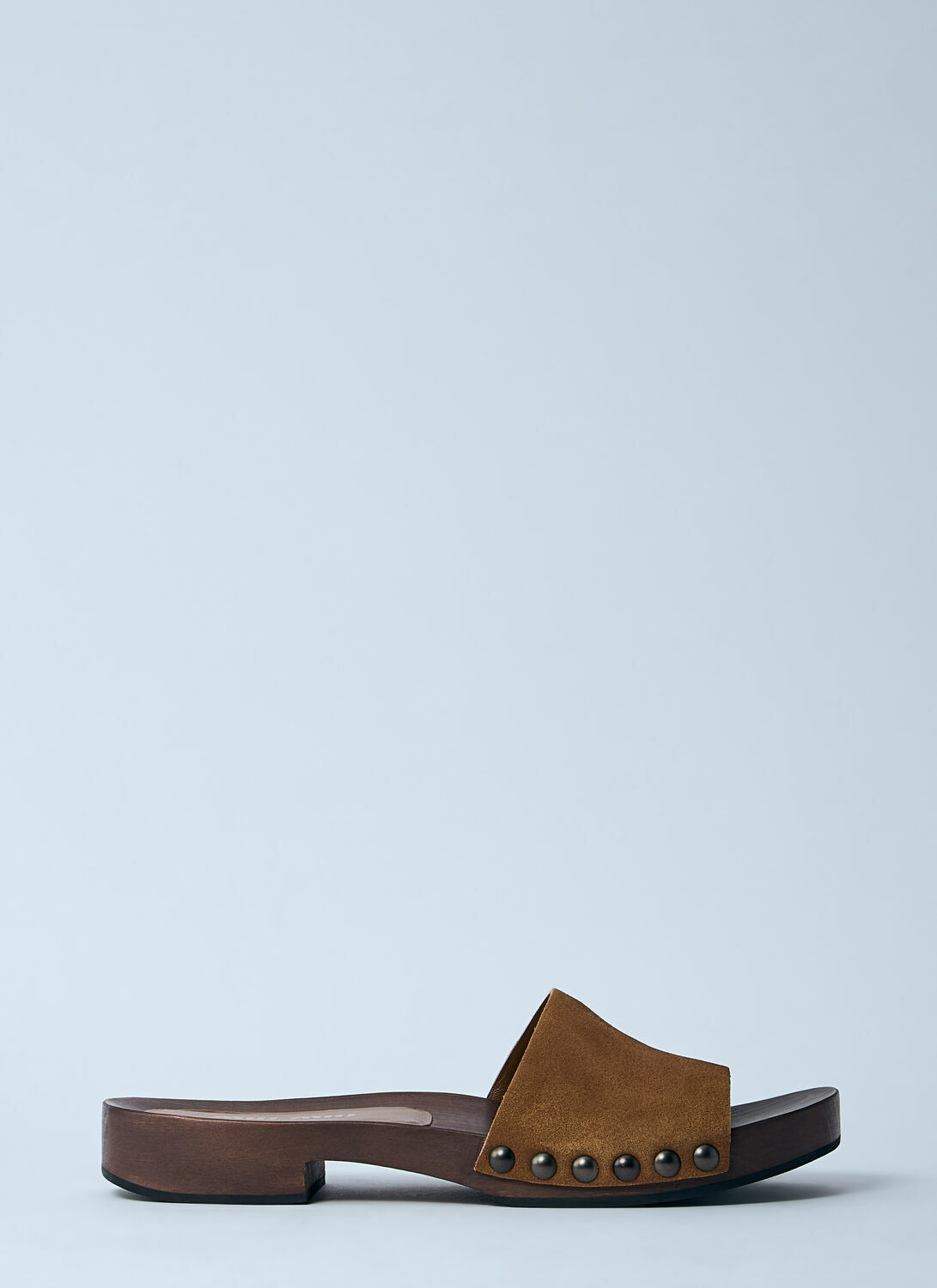 Miu Miu Faded Suede Clogs