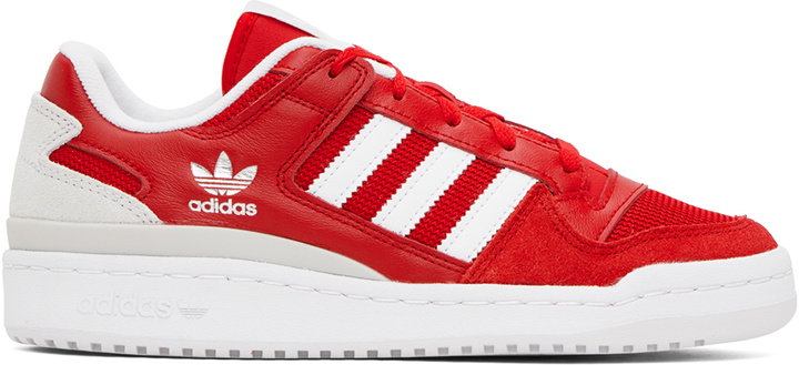 Photo: adidas Originals Red Forum Low Sneakers