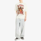 Air Jordan Men's Essential 85' Crew Photo T-Shirt in Sail/Varsity Red