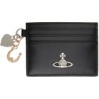 Vivienne Westwood Black Charms Orb Card Holder