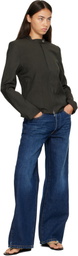 St. Agni Gray Moto Jacket