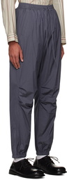 AMOMENTO Gray Drawstring Trousers